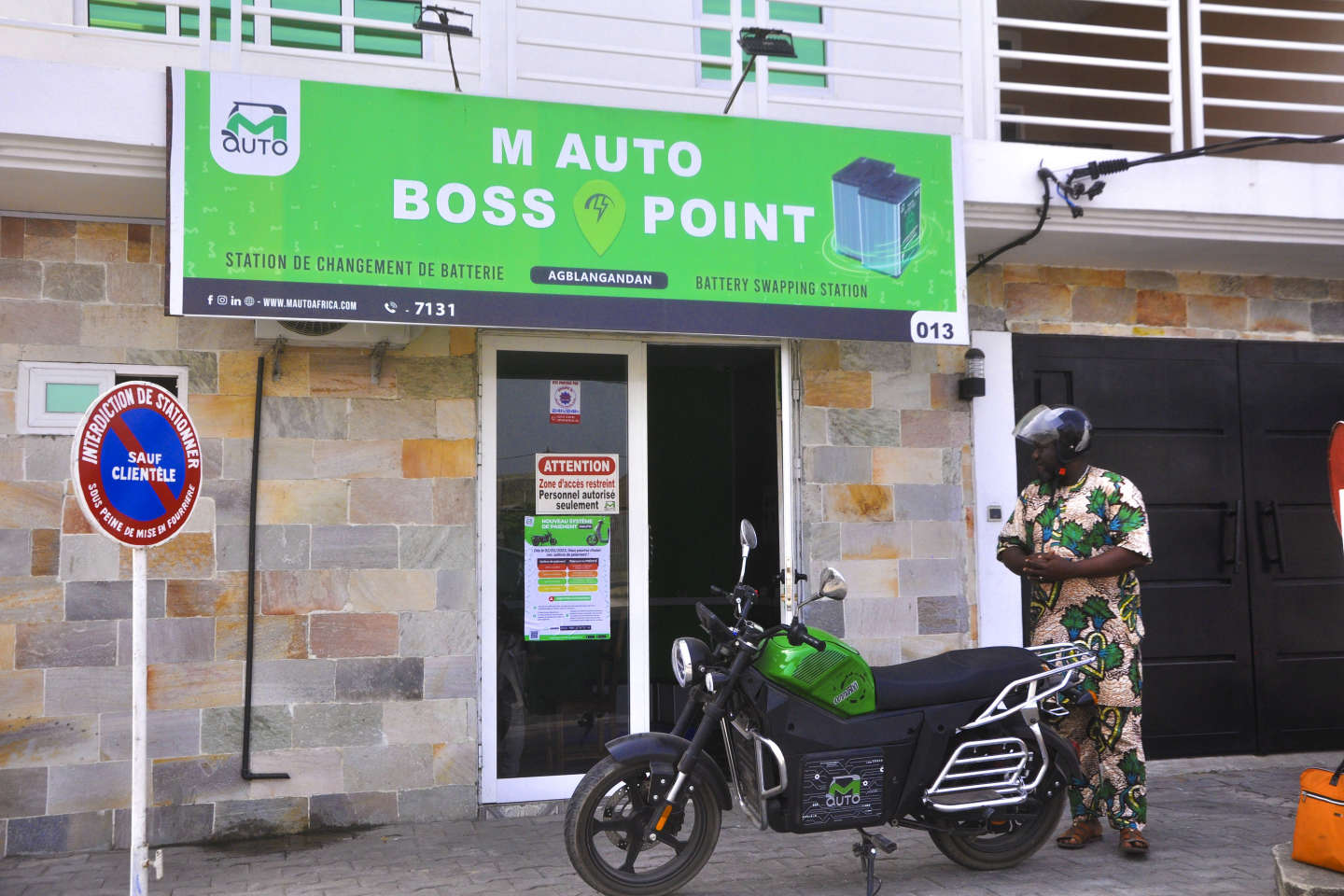 In Benin, electric motorcycles are gaining popularity